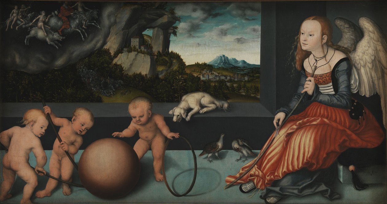 Melancholie von Lucas the Elder Cranach