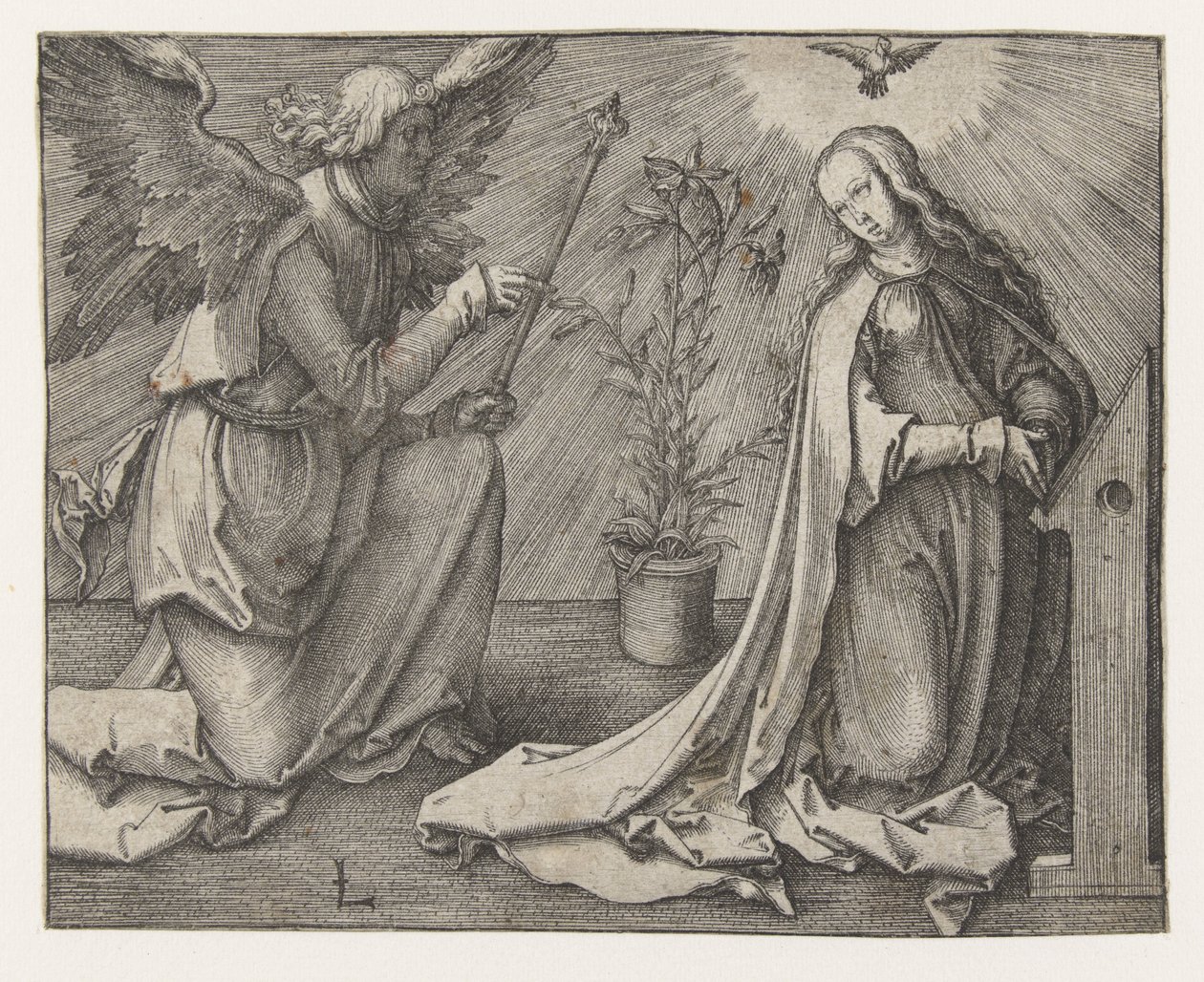 Verkündigung von Lucas van Leyden