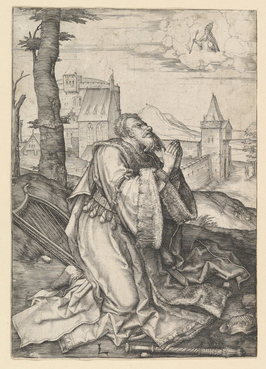 David betet von Lucas van Leyden