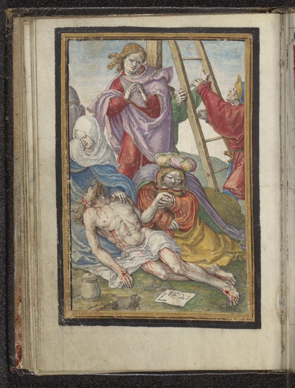 Kreuzabnahme Passion Christi von Lucas van Leyden