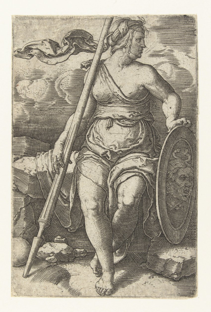 Pallas Athene von Lucas van Leyden
