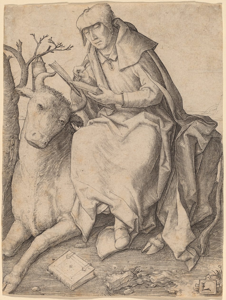 Sankt Lukas von Lucas van Leyden