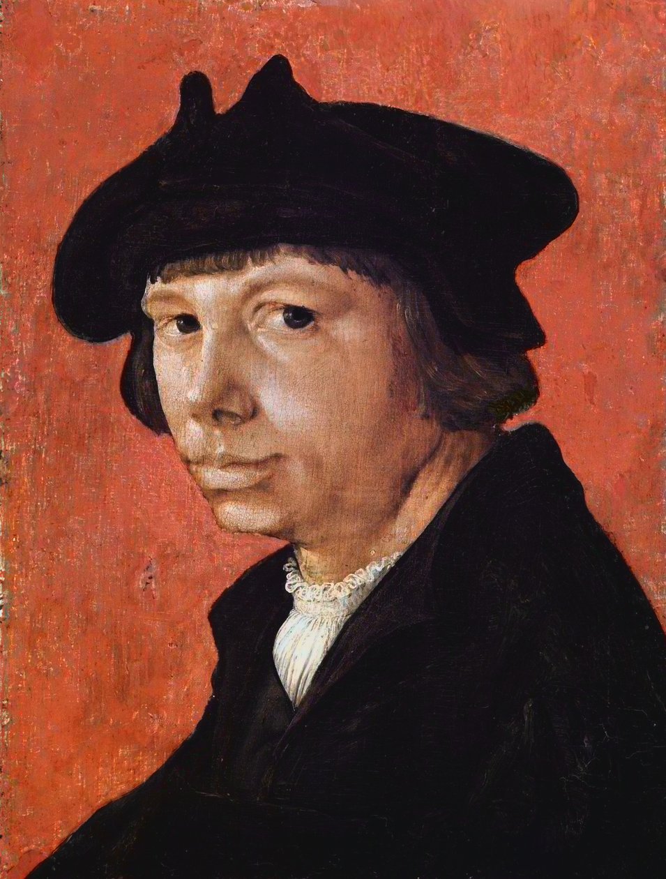 Selbstporträt von Lucas van Leyden