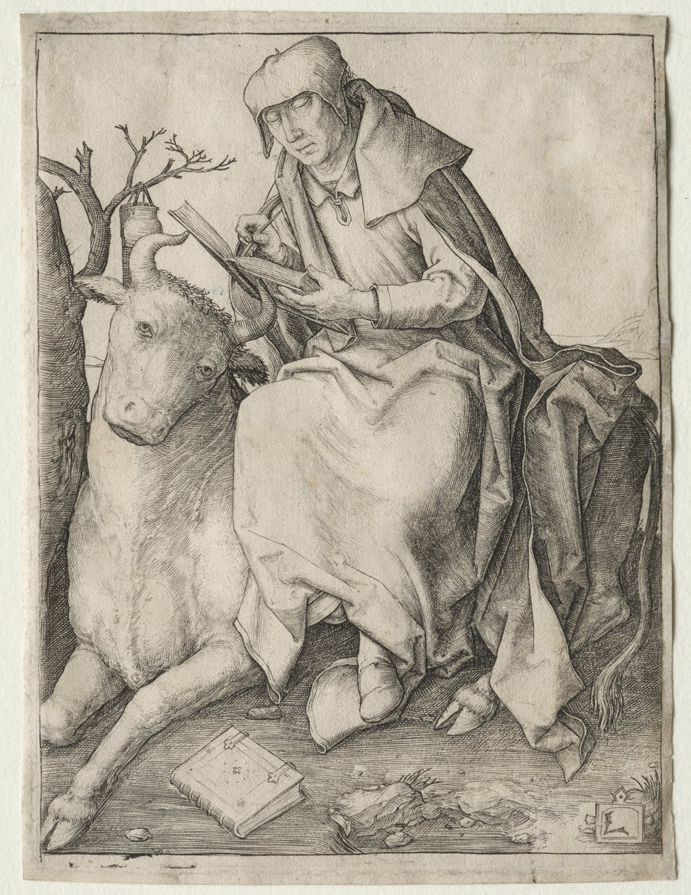 St. Lukas, ca. 1508 von Lucas van Leyden