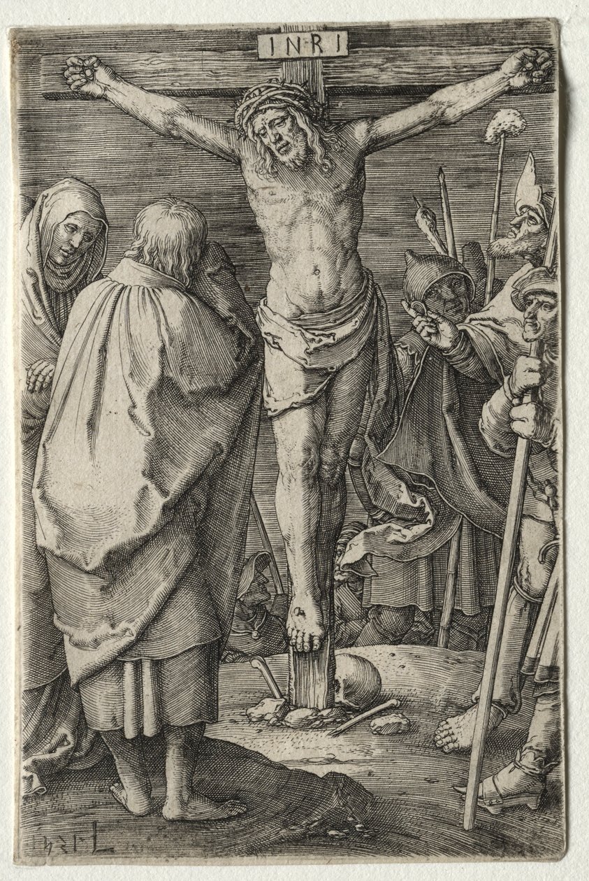 Die Passion: Die Kreuzigung, 1521 von Lucas van Leyden