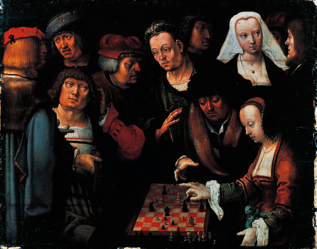 Die Schachspieler von Lucas van Leyden