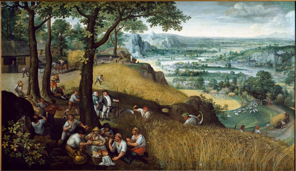 Sommerlandschaft von Lucas van Valckenborch