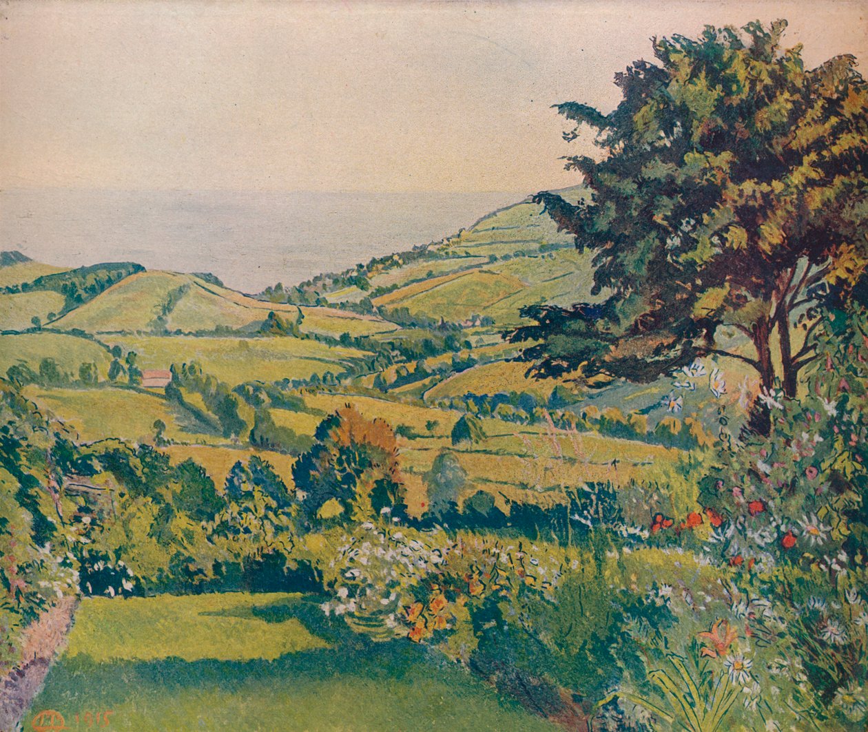 Meeresblick, Fishponds von Lucien Pissarro
