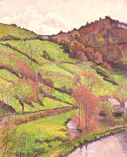 Der Pool, Blackpool, Devon von Lucien Pissarro