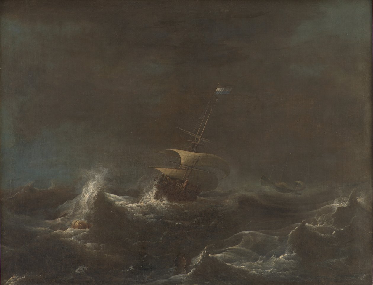Ein Sturm von Ludolf Bakhuizen