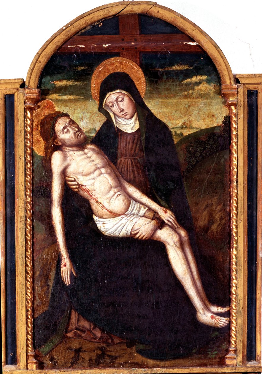 Pietà (Abnahme vom Kreuz) von Ludovico Brea