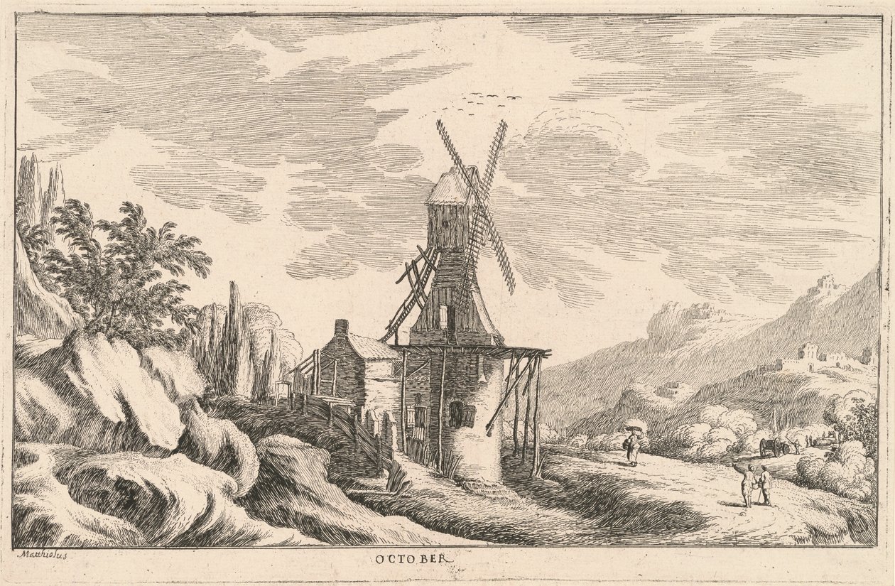 Oktober von Ludovico Mattioli