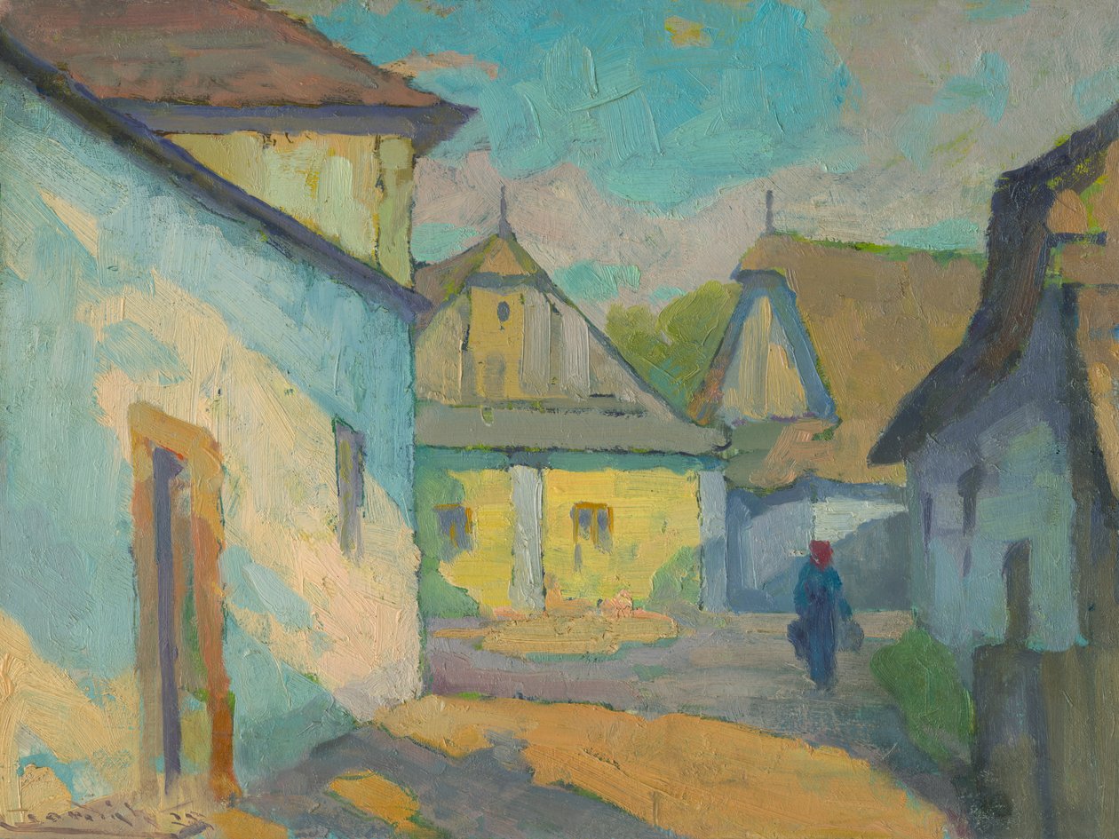 Ostdorf in der Slowakei von Ludovit Cordak