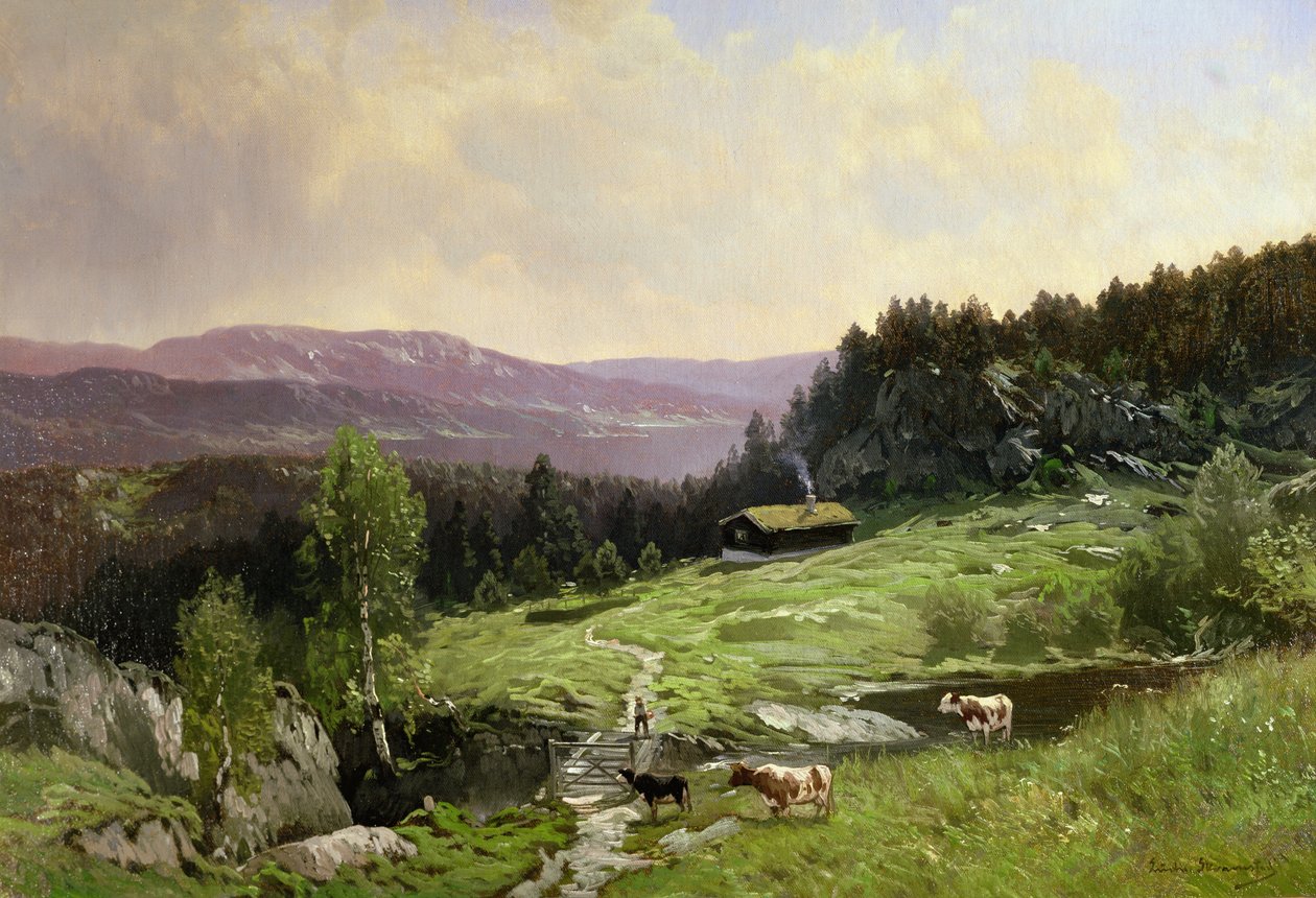 Telemark, Südnorwegen von Ludvig Skramstad
