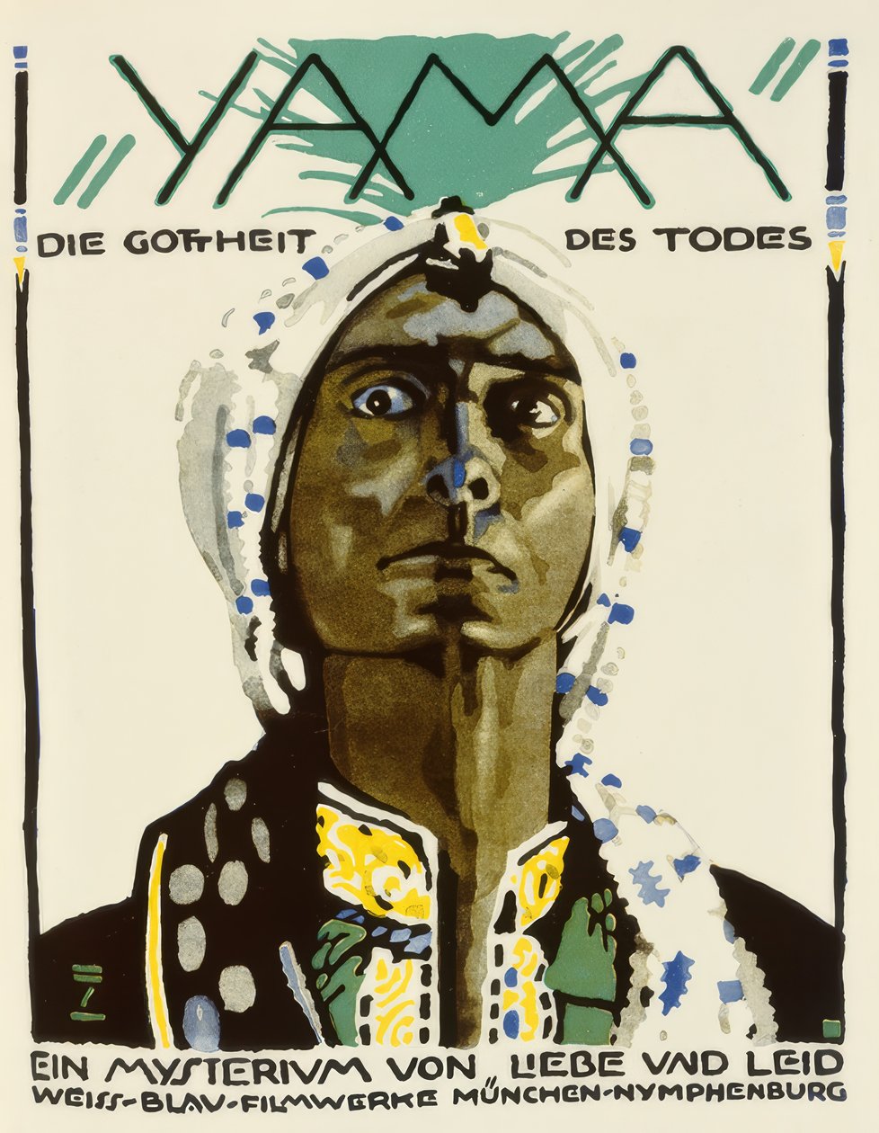 Yama. Die Gottheit des Todes von Ludwig Hohlwein