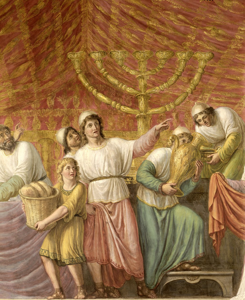 Der siebenarmige Leuchter von Luigi Ademollo