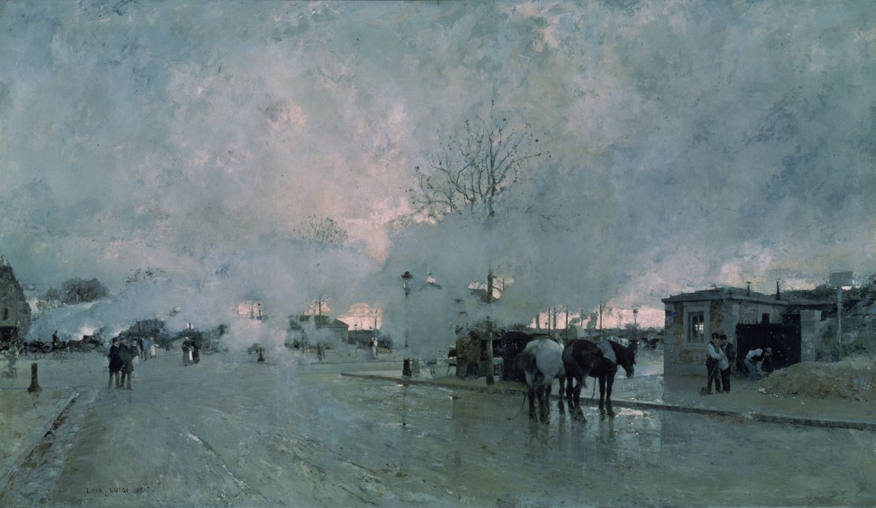Das Haus an der Eisenbahn von Luigi Loir
