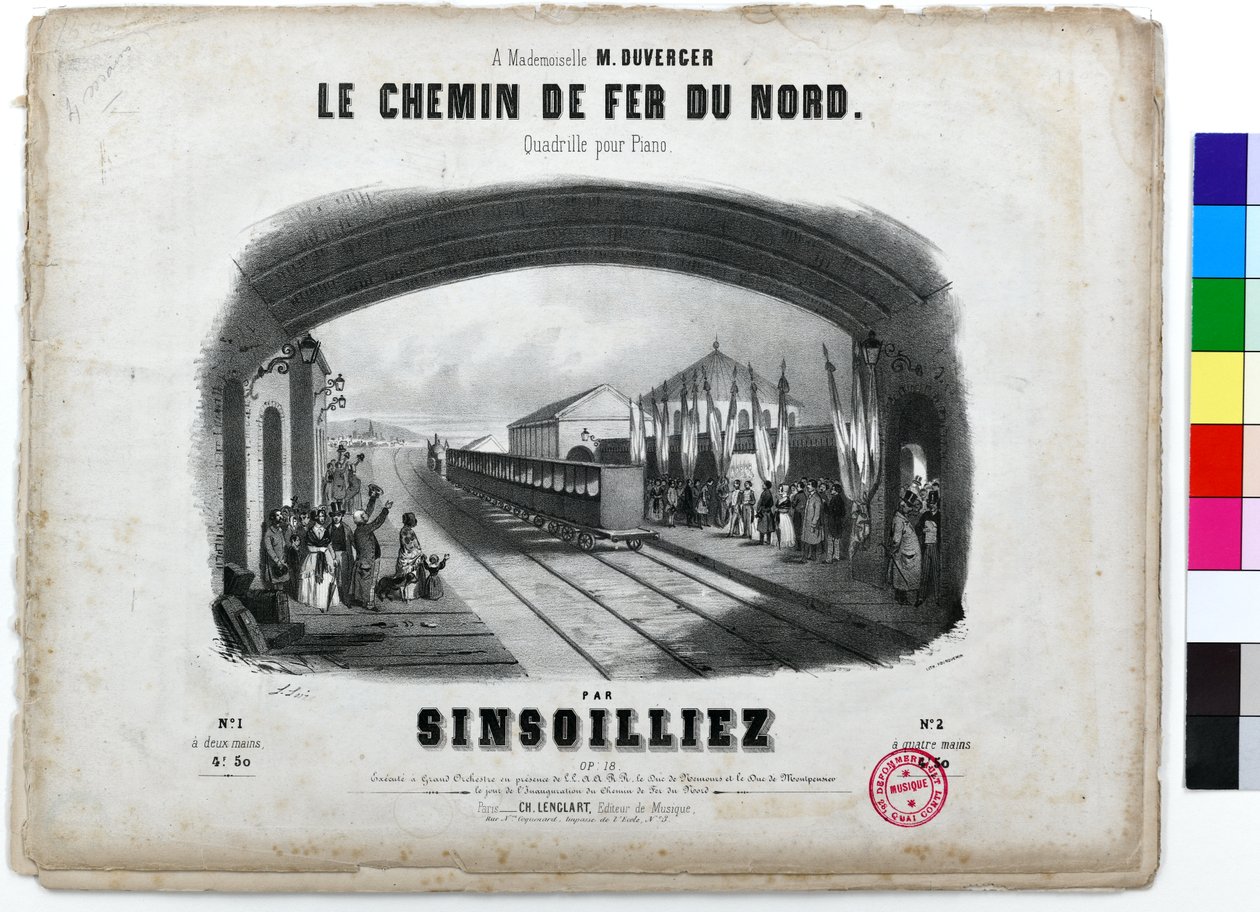 Le Chemin de Fer du Nord von Luigi Loir