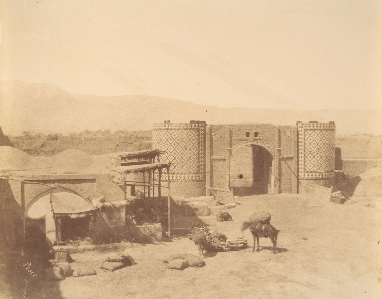 Tor der Regierung, Teheran, Iran von Luigi Pesce