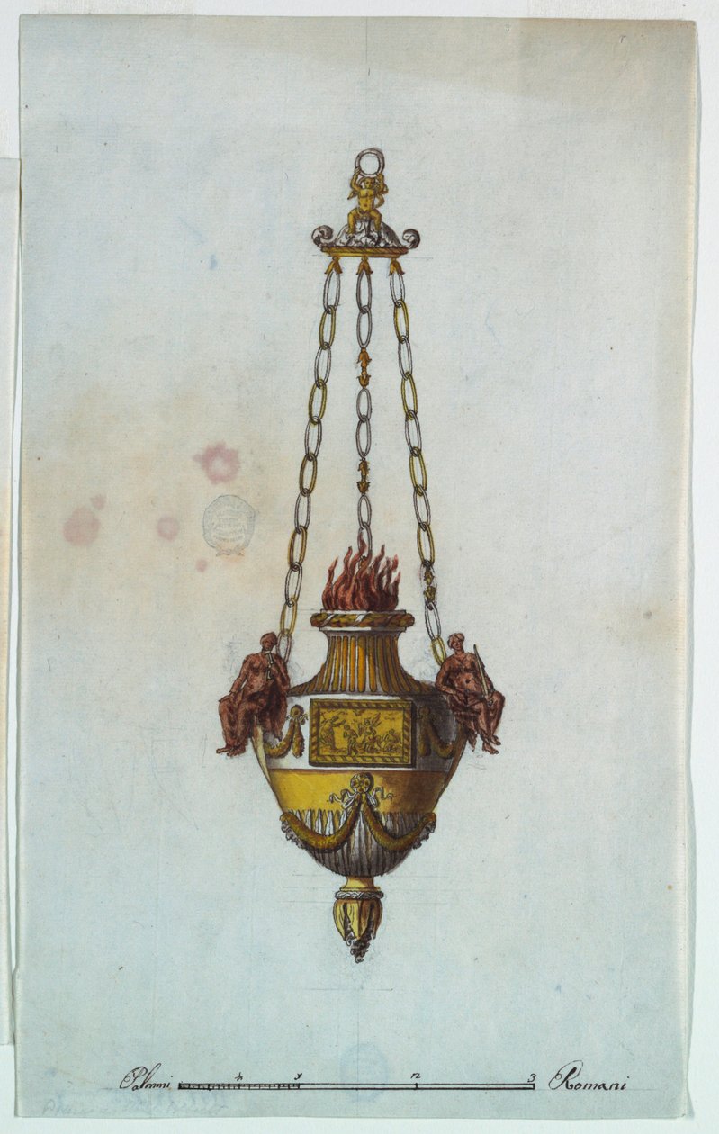 Altarlampe, 1800–1825 von Luigi Righetti