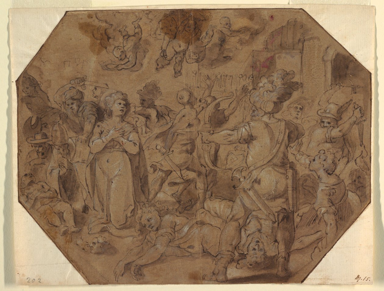 Martyrium der hl. Ursula von Luigi Rodriguez