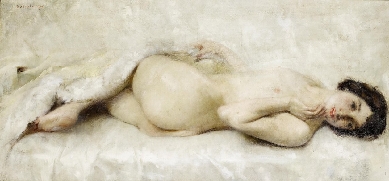 Liegender Akt von Luigi Serralunga