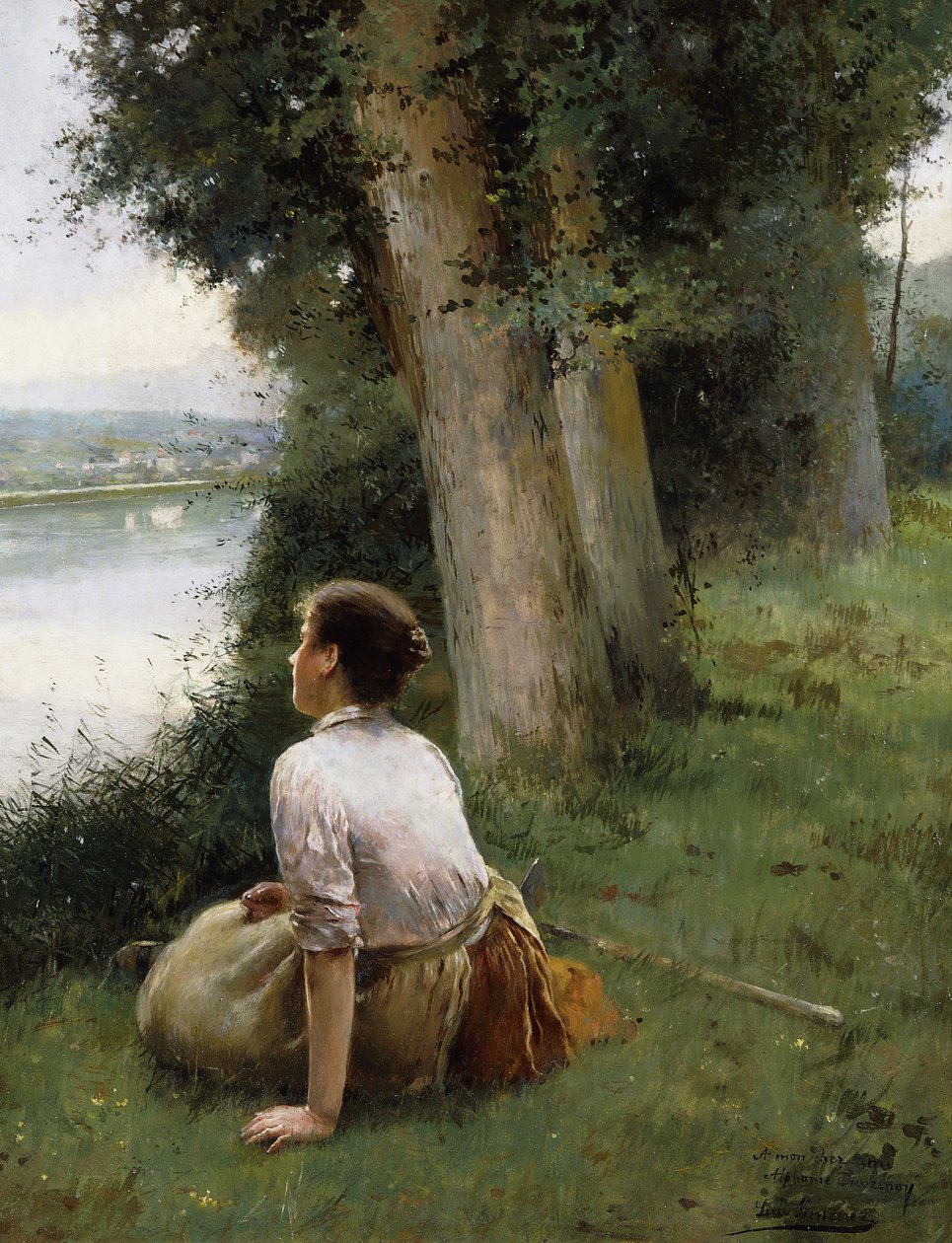 Am Fluss von Luis Jimenez y Aranda