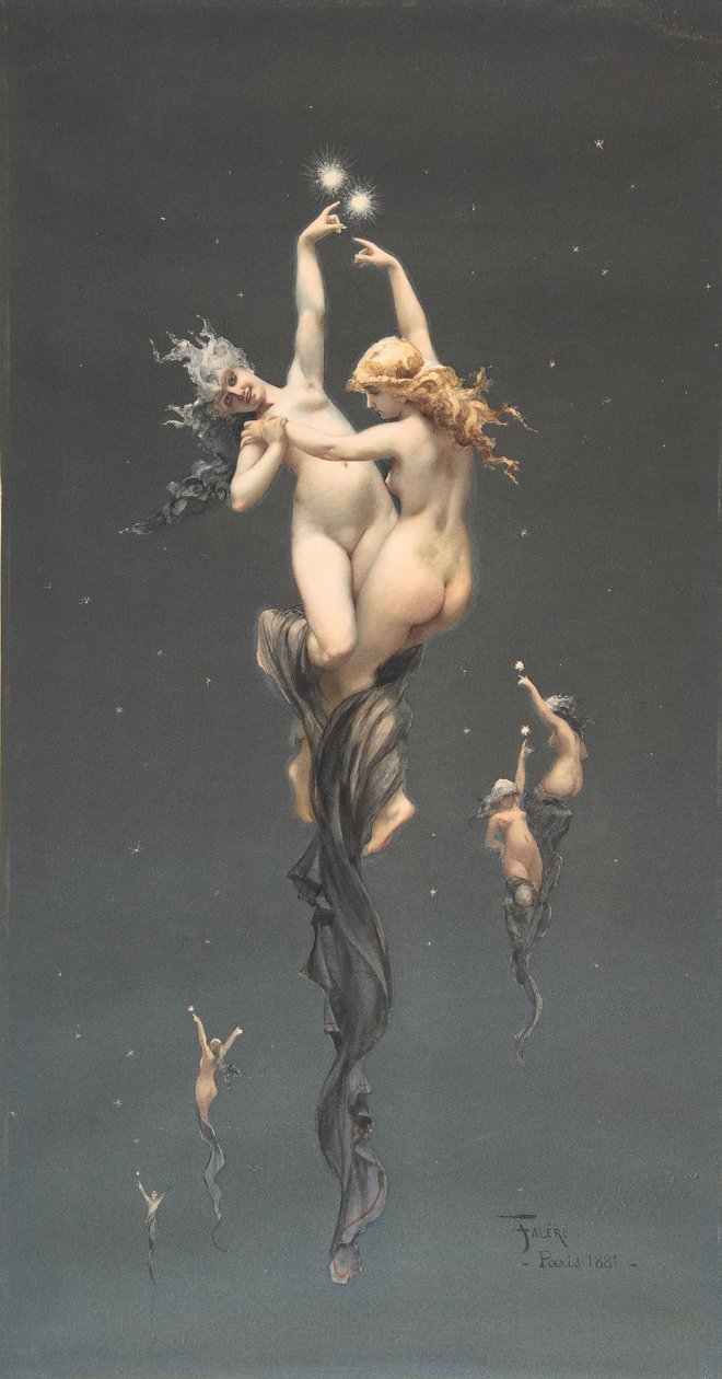 Zwillingssterne, 1851-96 von Luis Riccardo Falero
