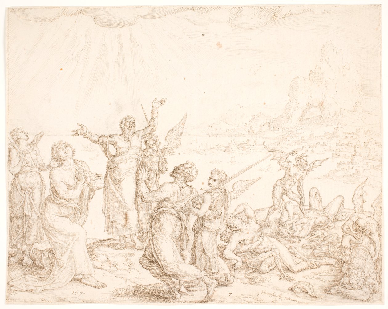 Sed libera nos (aber erlöse uns) von Maarten van Heemskerck