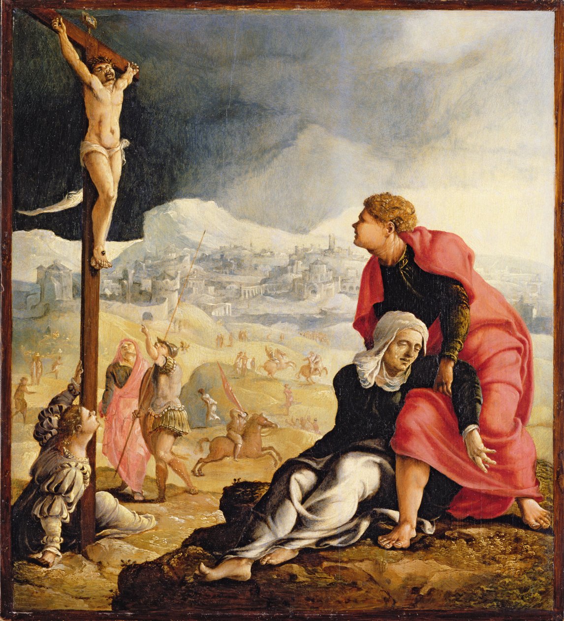 Die Kreuzigung, ca. 1530 von Maerten van Heemskerck