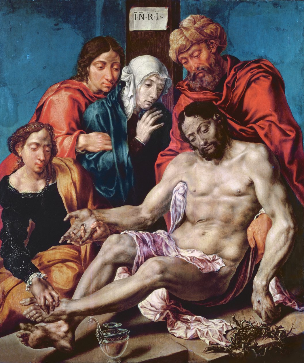 Beweinung, ca. 1540-45 von Maerten van Heemskerck