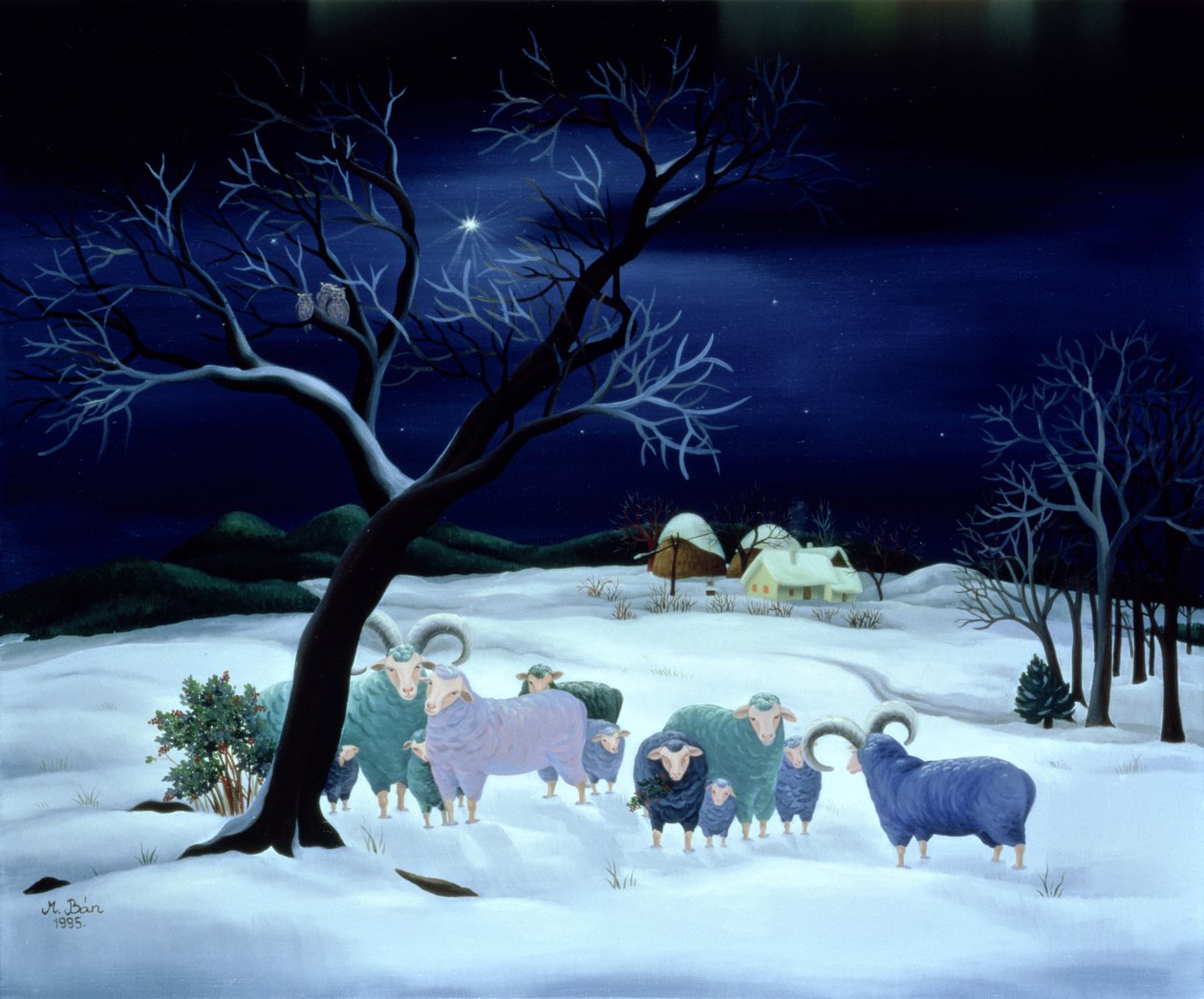 Stille Nacht, Heilige Nacht, 1995 von Magdolna Ban