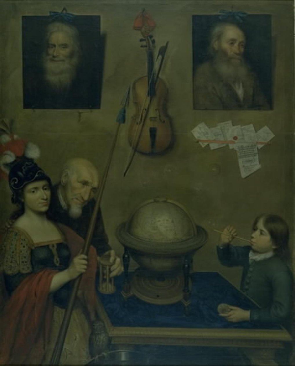 Vanitas mit Minerva von Magnus Jørgensen