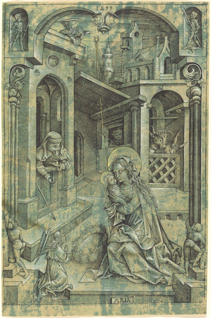 Die Geburt Christi von Mair von Landshut