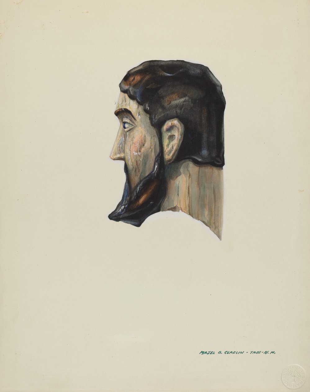 Bulto, ca. 1938 von Majel G. Claflin