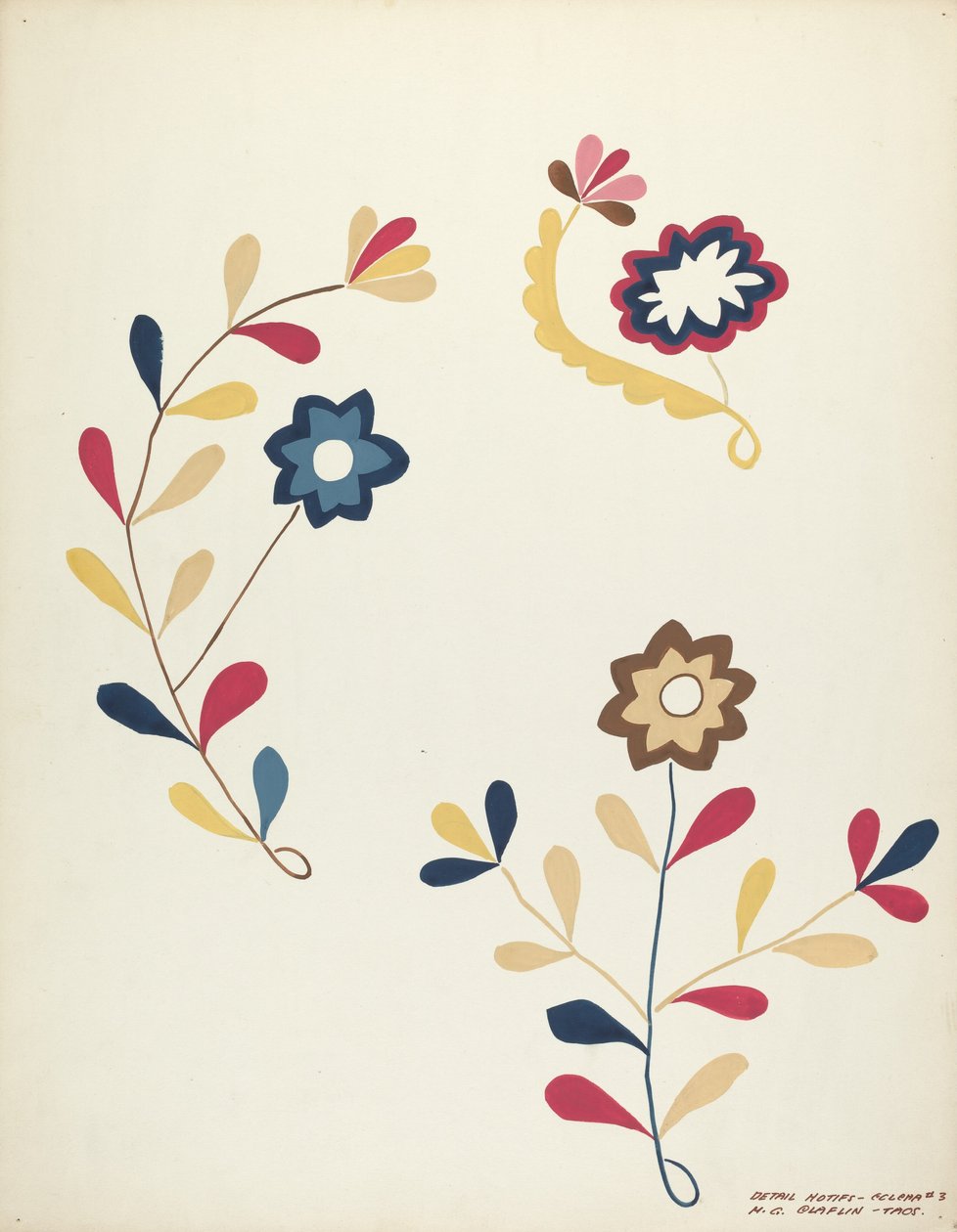 Entwurf aus dem vorgeschlagenen Portfolio, 1935-1942 von Majel G. Claflin
