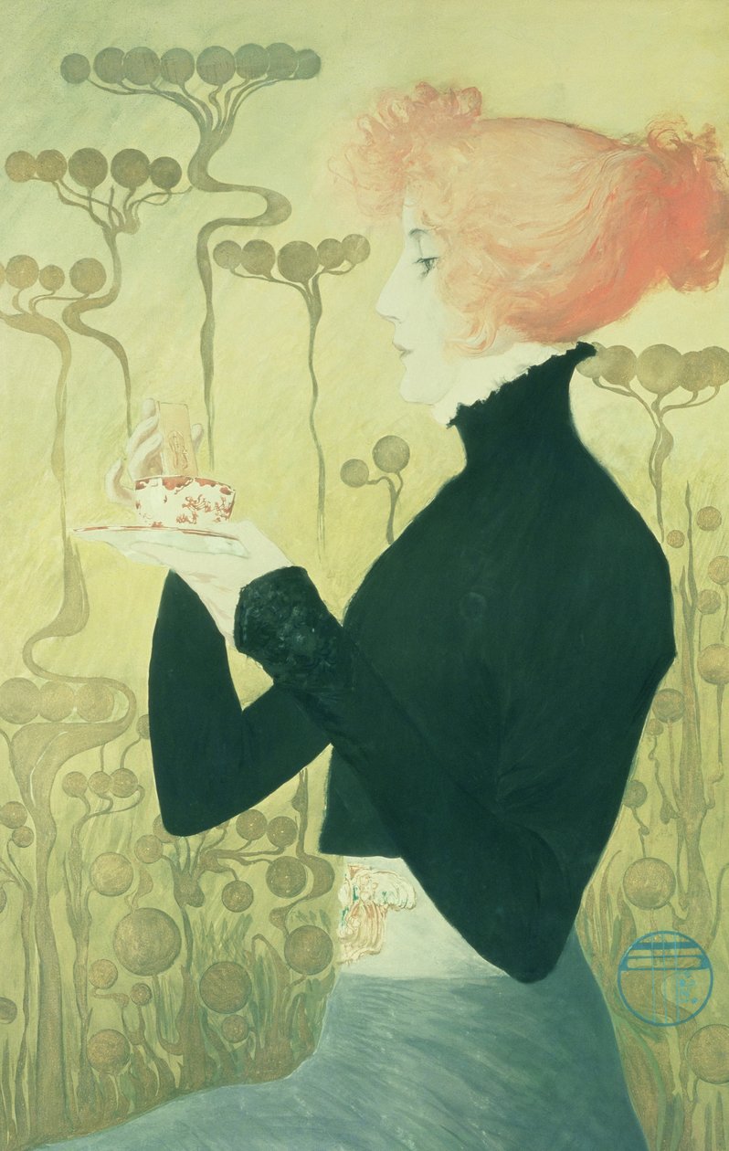 Porträt von Sarah Bernhardt von Manuel Orazi