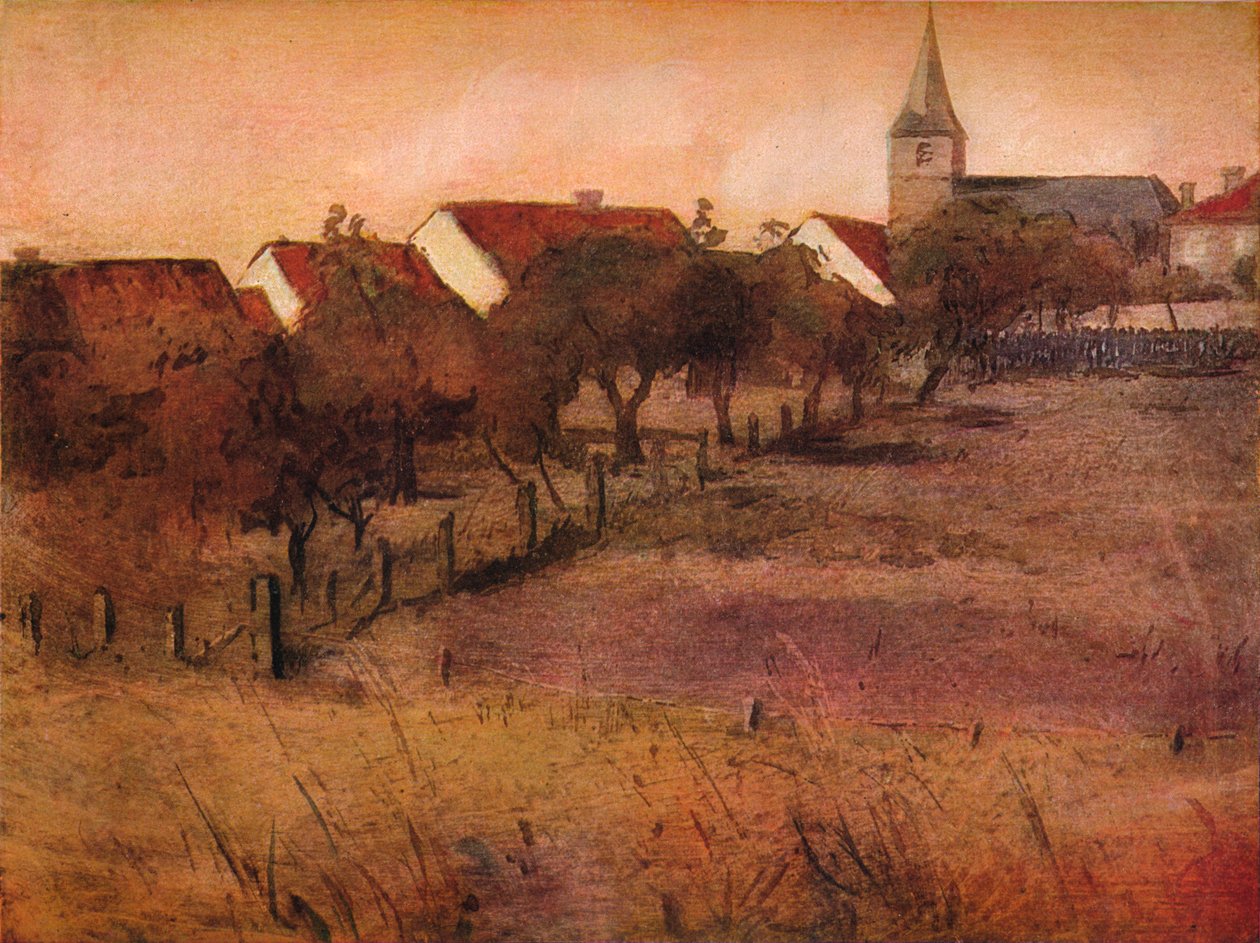 Der Obstgarten, um 1902 von Manuel Robbe