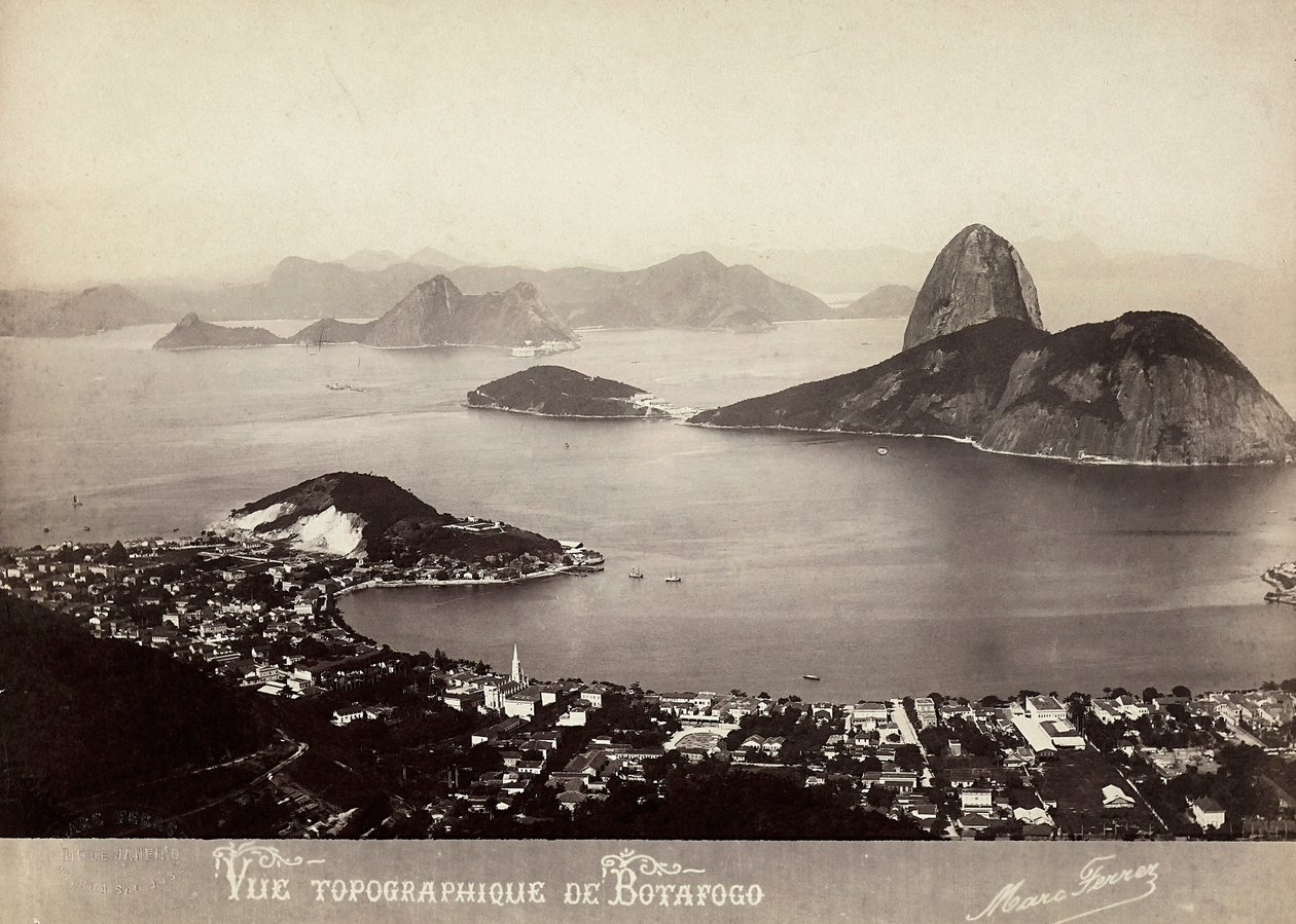 Ansicht von Botafogo, Brasilien von Marc Ferrez