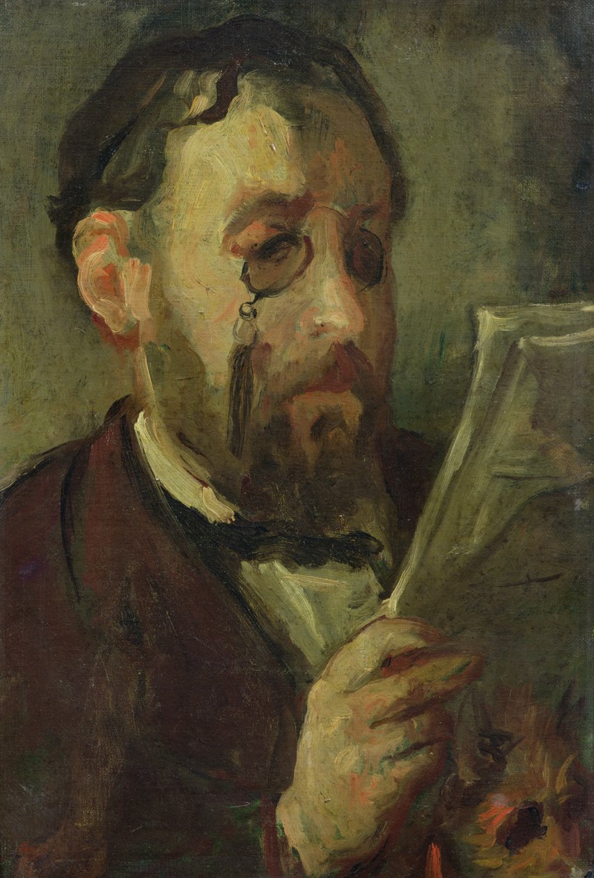 Edgar Degas (1834-1917) von Marcellin Gilbert Desboutin