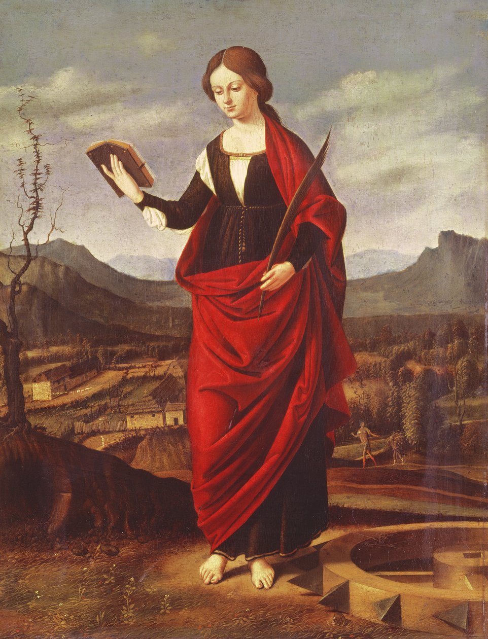 St. Katharina von Alexandria von Marco Basaiti