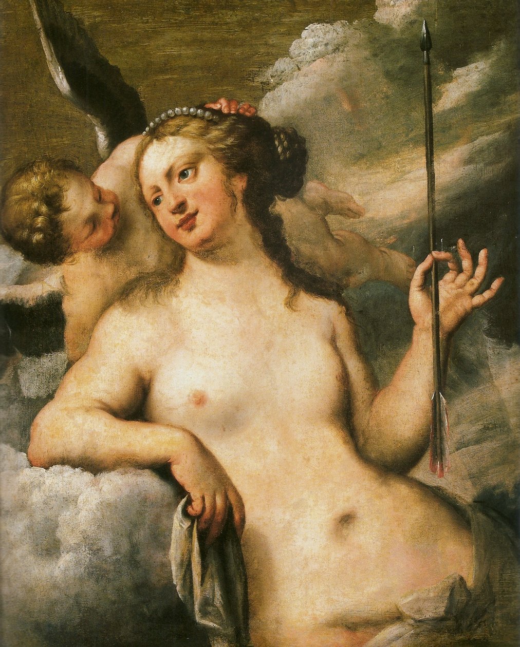 Venus entwaffnet Amor von Marco Liberi