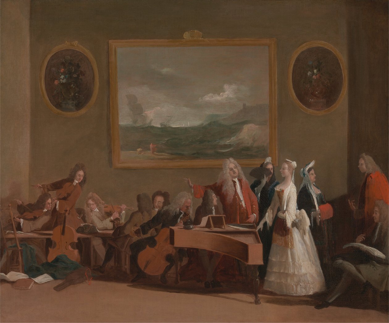 Probe einer Oper von Marco Ricci