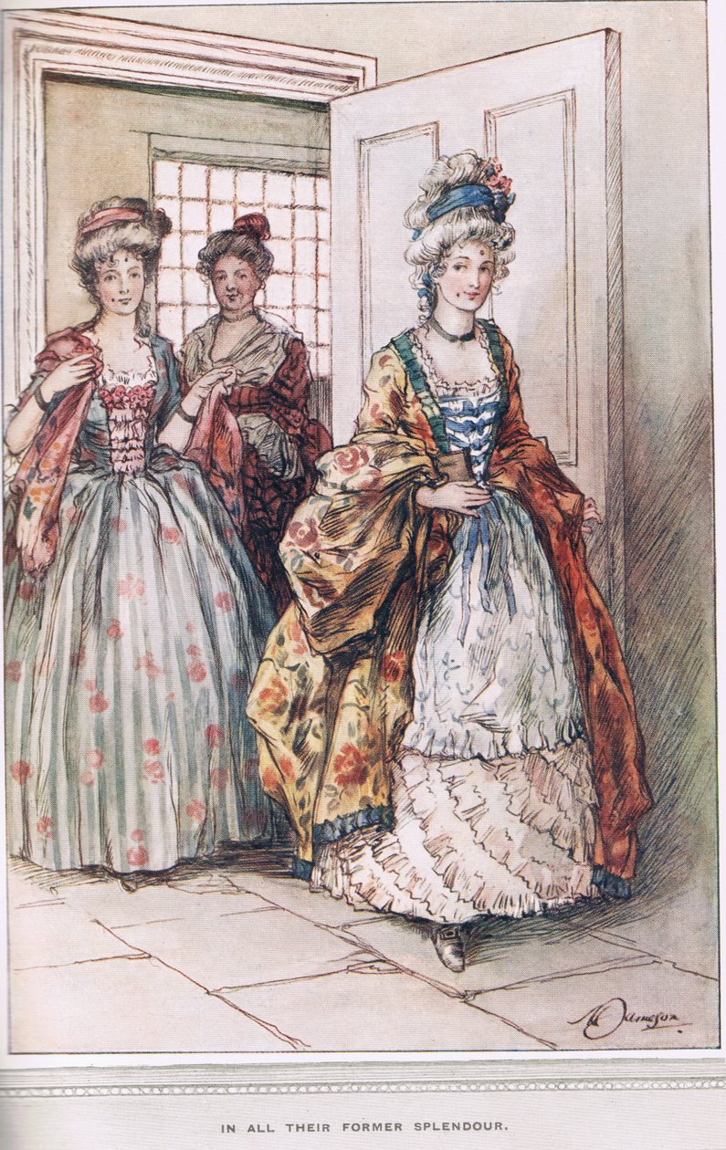 In all ihrer früheren Pracht, Illustration aus 