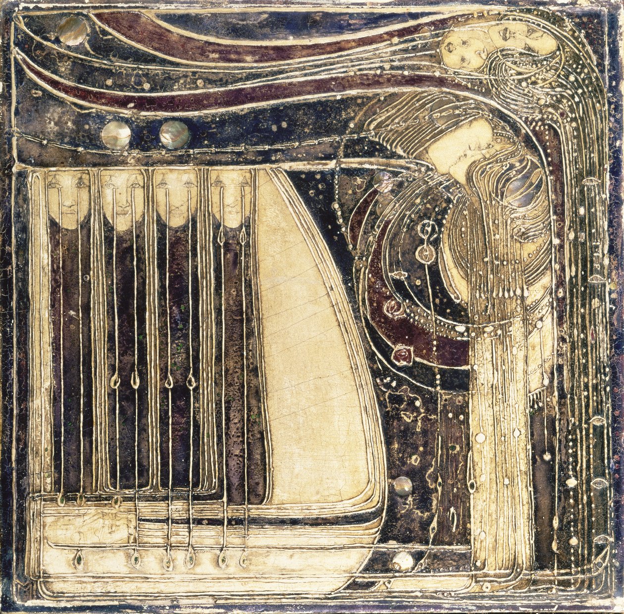 Die Oper des Meeres, ca. 1902 von Margaret MacDonald Mackintosh