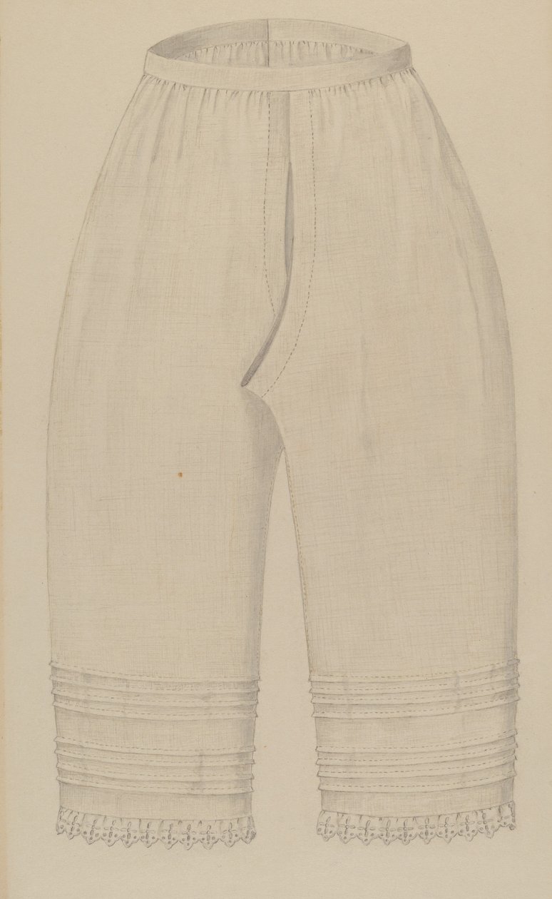 Frauenunterhose, ca. 1937 von Margaret Concha