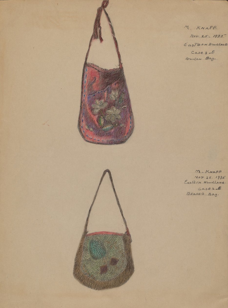 Perlenbeutel von Margaret Knapp