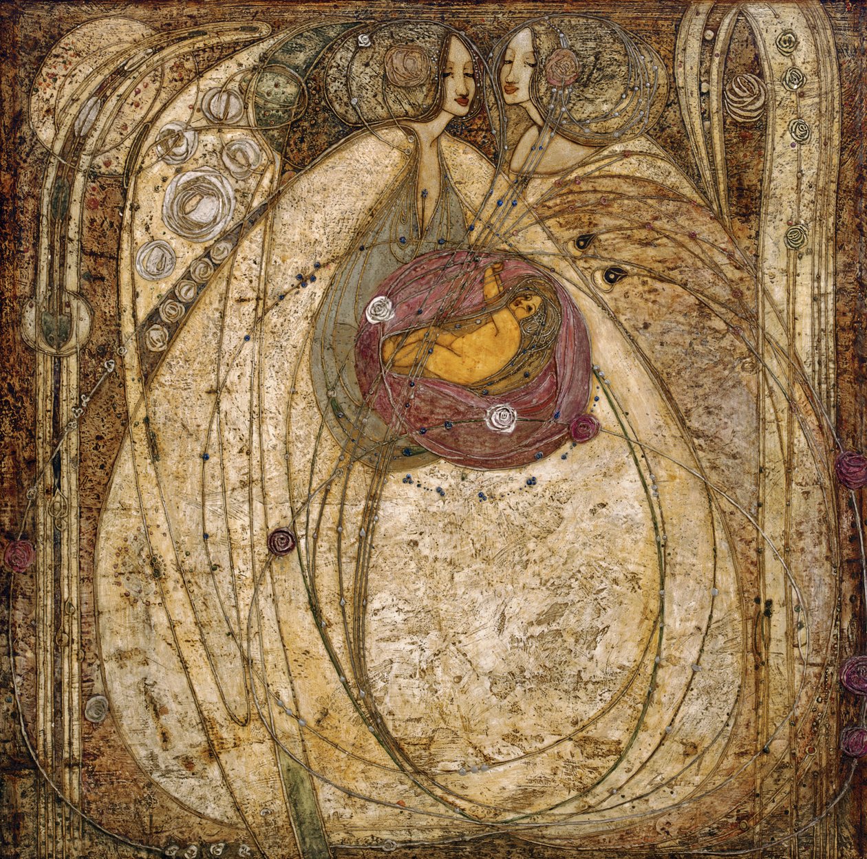 Das Herz der Rose von Margaret MacDonald Mackintosh