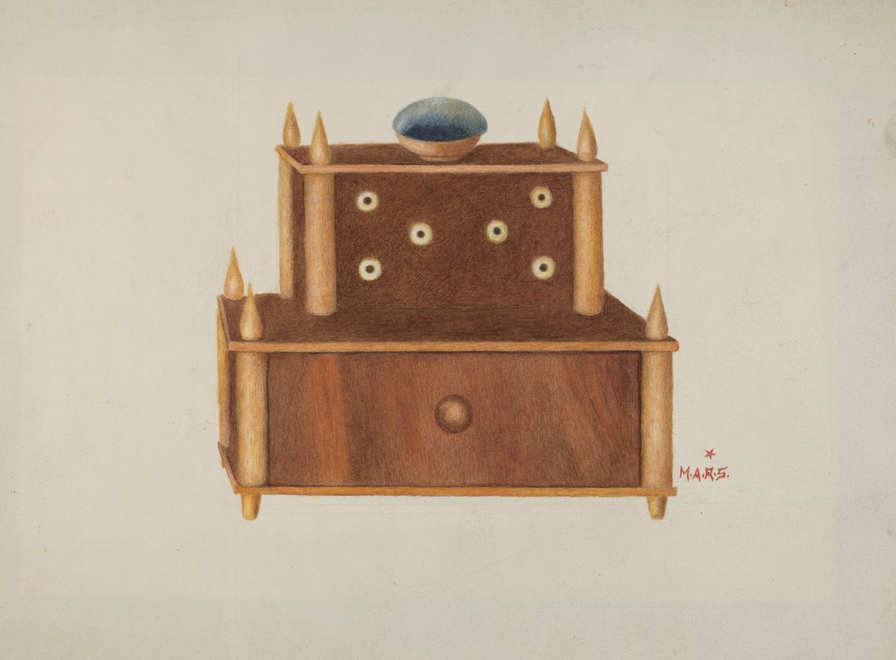 Schreibtisch von Margaret Stottlemeyer