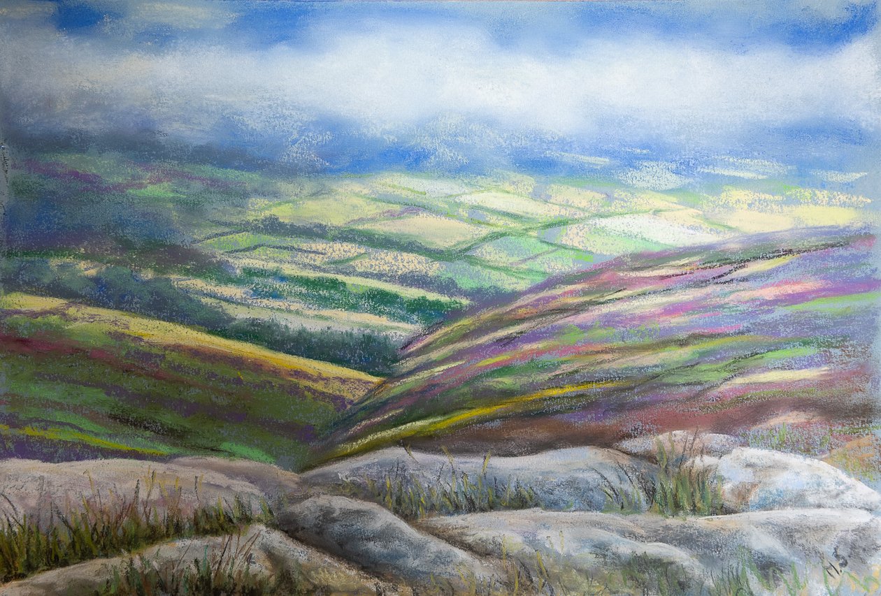 Nebliger Lake District von Margo Starkey
